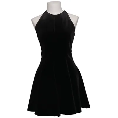 Jurk (Zwart) van Zara Elastaan, Polyester