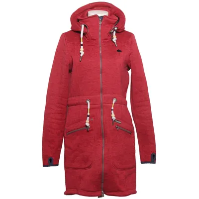 Fleece jacket (Red) from Schmuddelwedda Polyester