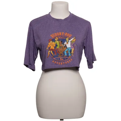 T-shirt (Lilla) fra Scooby-Doo Bomuld, Polyester