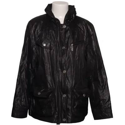 Jacket (Black) from Barbara Lebek Cotton, Metallic fiber, Polyester