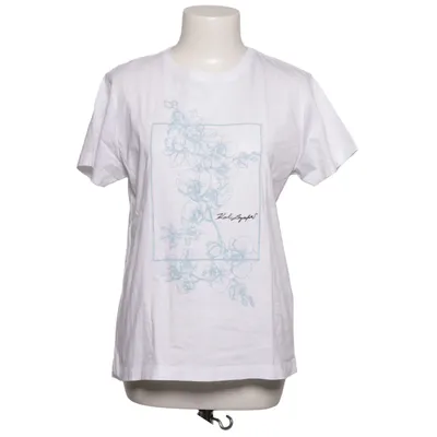T-shirt (Vit, Blå) från Karl Lagerfeld
