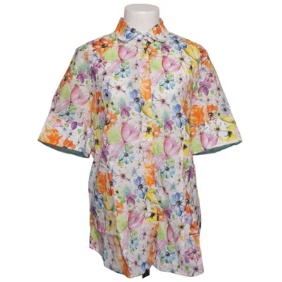 Short sleeve shirt (White, Multicolored) from Jacques Britt Cotton