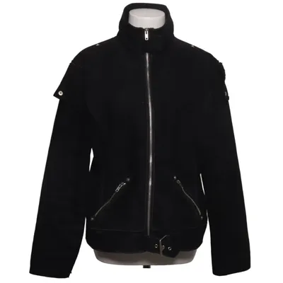 Shearlingjakke (Sort) fra Gina Benotti Polyester, Viscose