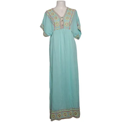 Kaftan (Blauw, Meerkleurig) van Blue Pearl Katoen, Viscose