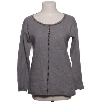 Pull-over (Gris) de Zwillingsherz Cachemire, Polyamide, Viscose, Laine