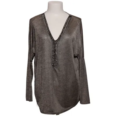 Blouse (Marron) de Trois Ka Élasthane, Polyester