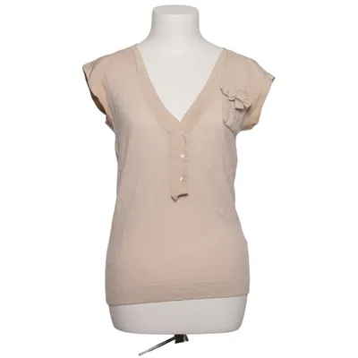 Top (Beige) van Schumacher Merinowol, Zijde