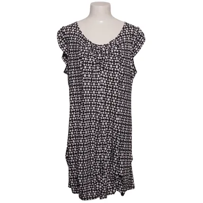 Dress (Black, White) from Leins' Polyester, Viscose
