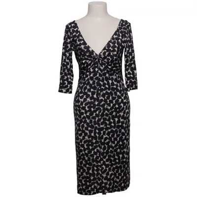 Dress (Blue, White) from Diane von Furstenberg Silk