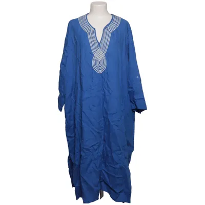 Kaftan (Blauw, Wit) van Selection by Ulla Popken Linnen