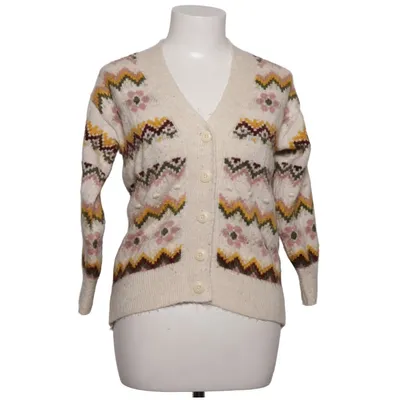 Cardigan (Blanc, Multicolore) de Laura Torelli Acrylique, Polyester