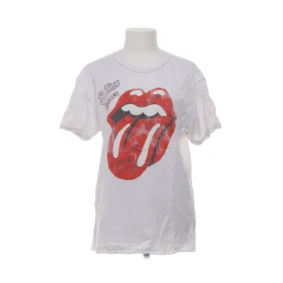 T-shirt (Vit, Röd, Svart) från Amplified Vintage Bomull
