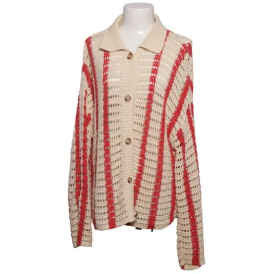 Cardigan (Red, Beige) from Zara