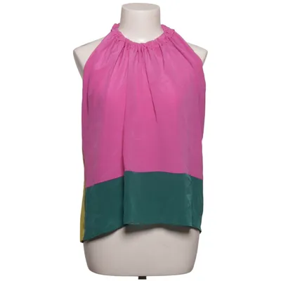 Halter neck top (Purple, Green, Multicolored) from Marni at H&M Silk