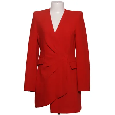 Kavaj (Röd) från Zara Polyester, Viskos