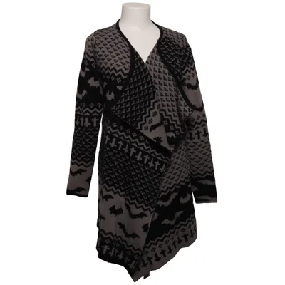Cardigan (Zwart, Grijs) van Gothicana by EMP Acryl