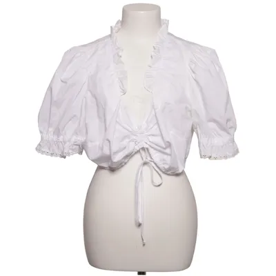 Dirndl blouse (White) from NABER Collection Cotton, Polyester