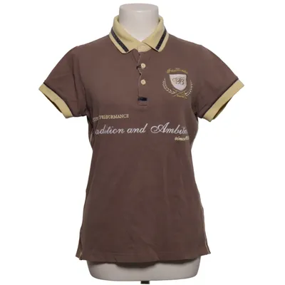 Polo (Violet, Jaune) de Felix Bühler Coton, Élasthane