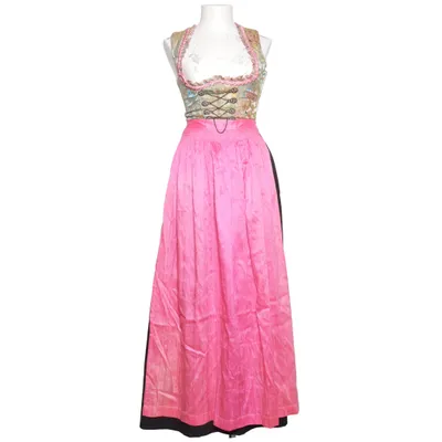 Dirndl (Pink, Black, Multicolored) from Country Line Elastane, Polyamide, Polyester, Silk, Viscose