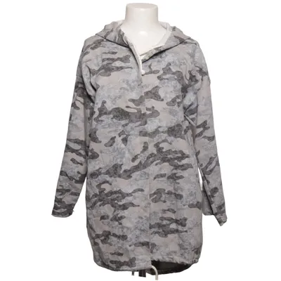 Sweat à capuche (Gris, Blanc) de She La Love Coton, Élasthane