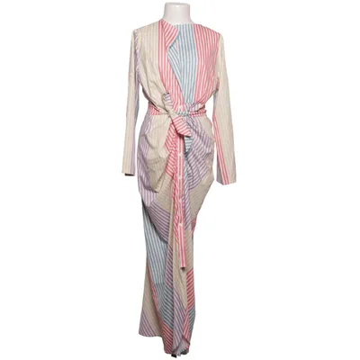 Shirt dress (Multicolored) Elastane, Polyester