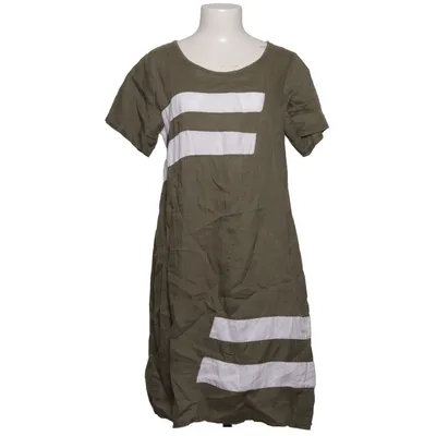 Jurk (Groen, Wit) van Made in italy Linnen