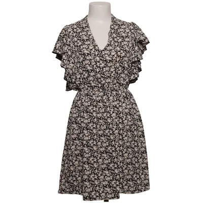 Dress (Black, White) from Miss Sara Elastane, Polyester