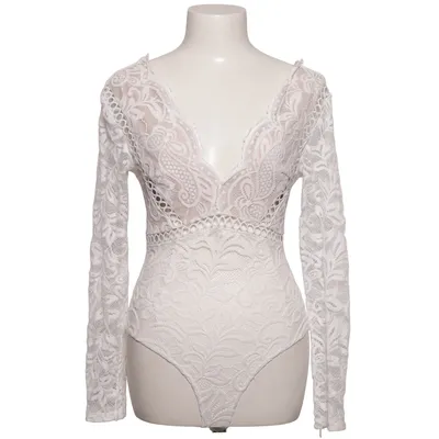 Body (Hvid, Beige) fra Love Triangle Bomuld, Polyamid
