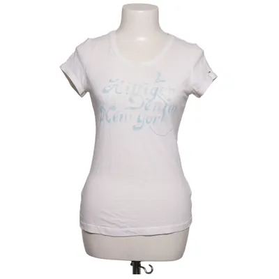 T-shirt (Hvid) fra Tommy Hilfiger Denim Bomuld, Polyester