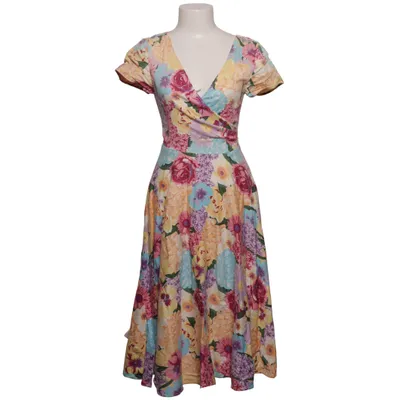 Wikkeljurk (Roze, Geel, Blauw) van Collectif Vintage Katoen, Elastaan