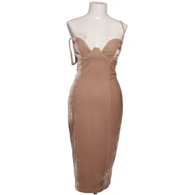 Cocktail dress (Beige) from Rare London Elastane, Polyester
