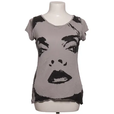 T-shirt (Grå, Sort) fra Amplified Viscose