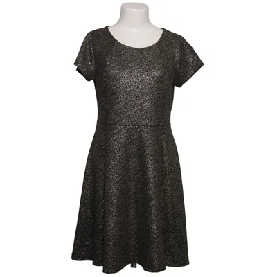 Dress (Black, Silver) from Yessica Elastane, Polyester