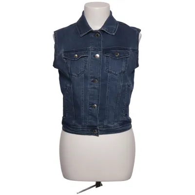 Gilet en jean (Bleu) de Divided by H&M Coton, Élasthane, Polyester