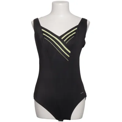 Swimsuit (Black, Yellow) from Charmline Elastane, Polyamide