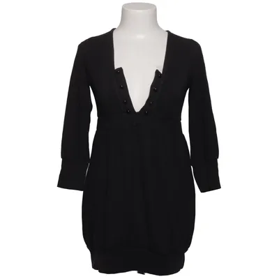 Dress (Black) from Tita Viscose, Wool