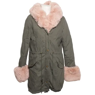 Parkas (Grön, Rosa) från New Age Bomull, Polyester
