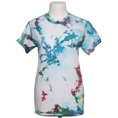 T-shirt (Wit, Meerkleurig) van Gildan Katoen