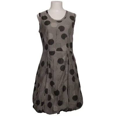 Dress (Gray, Black) from Mongul Polyester, Viscose