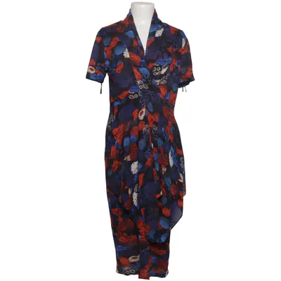 Dress (Blue, Red, Multicolored) from Isabel de Pedro Elastane, Polyamide