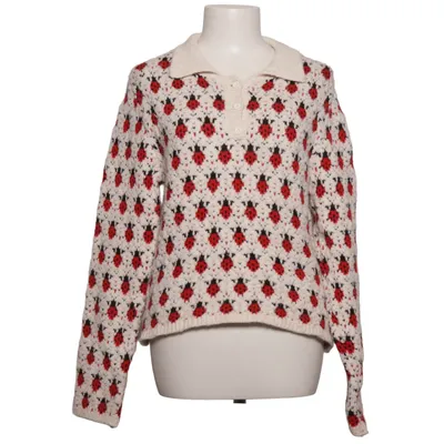 Sweater (Hvid, Rød, Sort) fra Zara Knit Akryl, Polyamid, Polyester