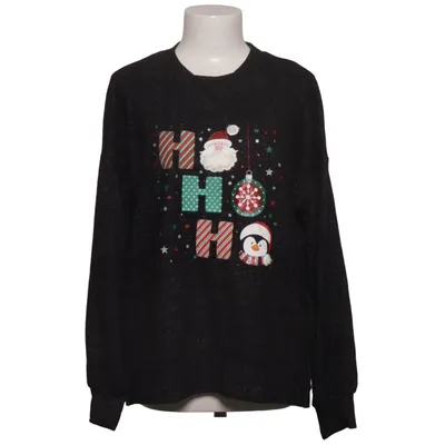 Pull de Noël (Gris, Multicolore) de Clockhouse Élasthane, Polyester, Viscose