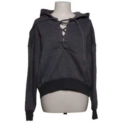 Sweat à capuche (Gris) de Free People Coton, Élasthane, Polyester