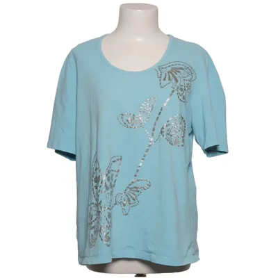 T-shirt (Blauw) van No Secret Katoen, Elastaan