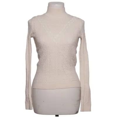 Turtleneck (Beige) from La Maille Sézane Cotton, Merino wool, Polyester