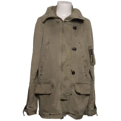 Parka (Green, Pink) from Blonde No.8 Cotton, Elastane, Polyester