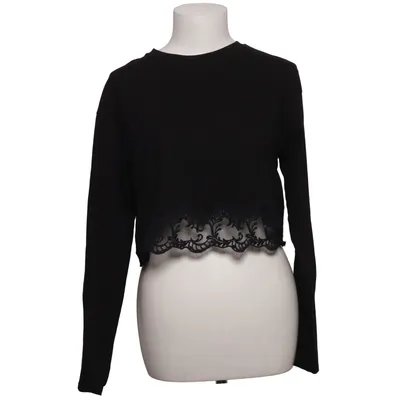 T-shirt à manches longues (Noir) de Miss Selfridge Coton, Polyester
