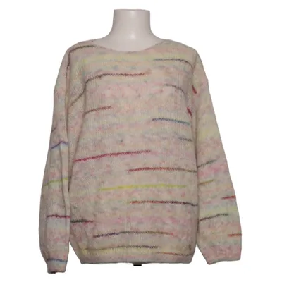 Sweater (Hvid, Flerfarvet) fra Xandres Alpacauld, Polyamid