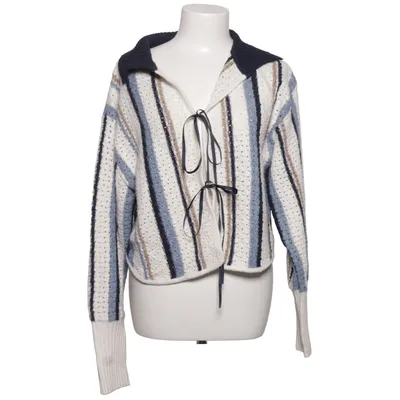 Kofta (Vit, Blå, Brun) från Maeve Akryl, Polyamid, Polyester, Ull