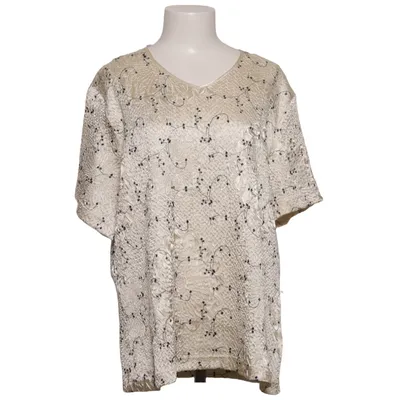 Top (White, Black) from Canda C&A Polyester